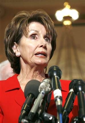 Nancy pelosiscared
