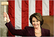 Pelosi and gavel