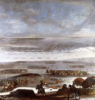 Svenskene_ut_pa_isen_maleri_av_Johan_Philip_Lemke