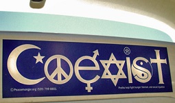 Coexist-Stciker