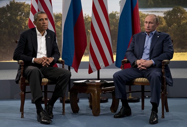 Barack Obama, Vladimir Putin