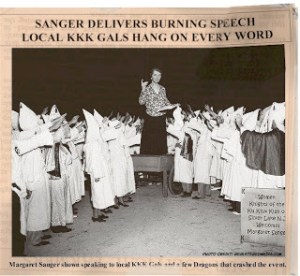 Margaret Sanger and KKK