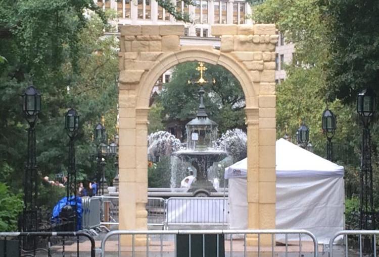 The arch of the Temple of Baal in N.Y. Back to Baal Worship? A&nbsp;Limerick.