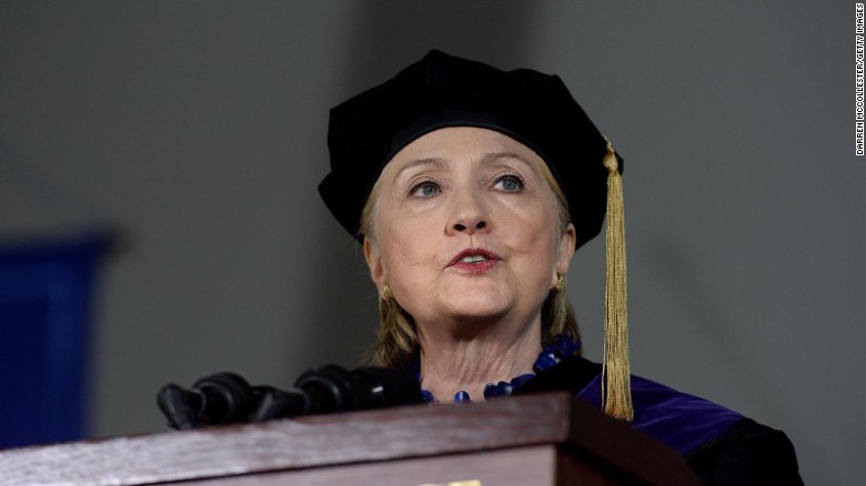 There she lies! Hillary Clinton commencement speech at Wellesley College, a&nbsp;Limerick.