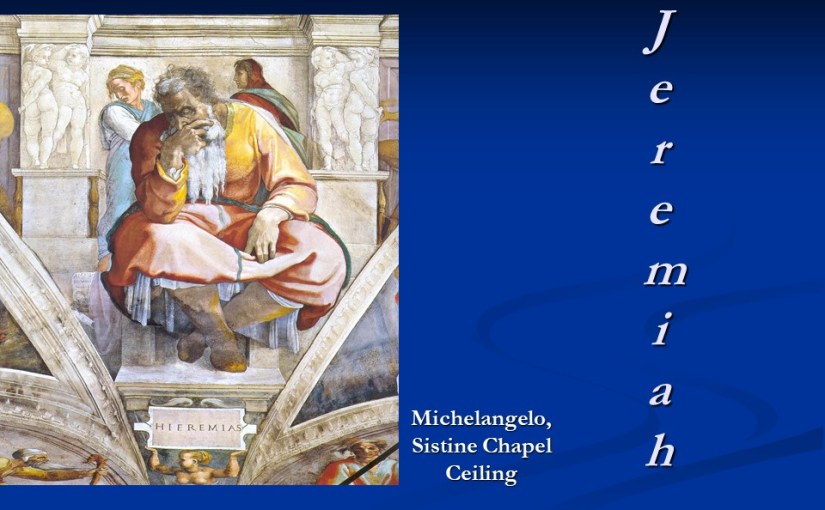 Jeremiah 24, two Baskets of&nbsp;Figs.