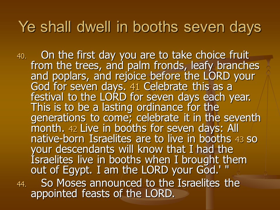 Leviticus23